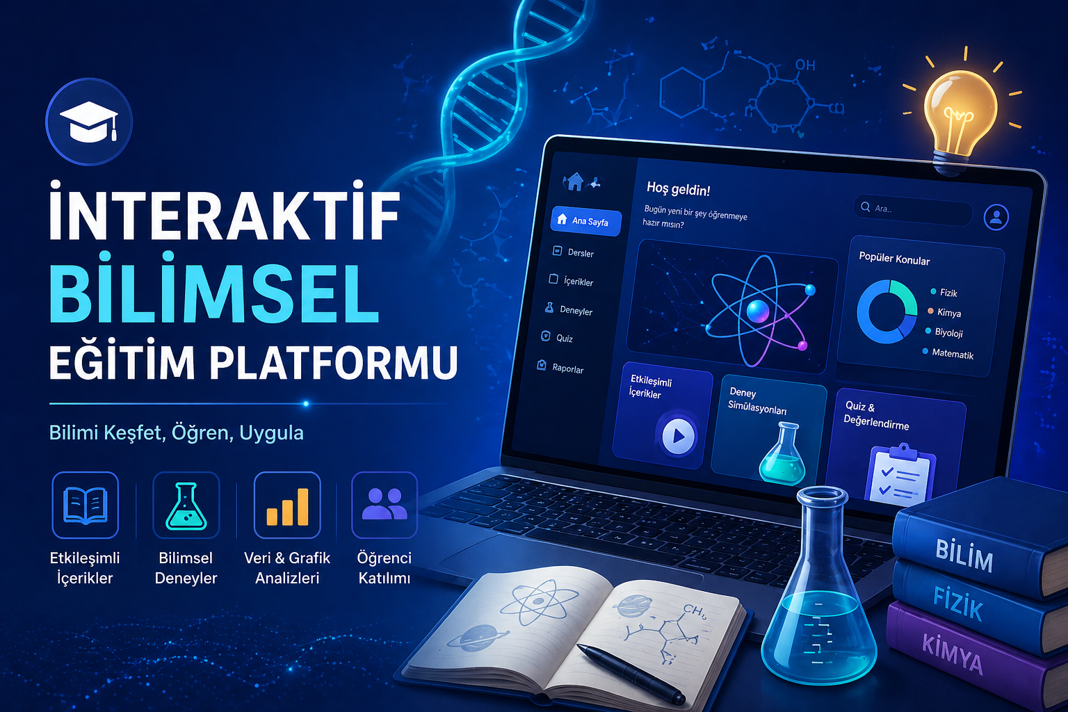 İnteraktif Bilimsel Eğitim Platformu